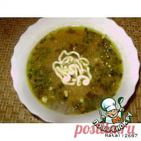 Зеленый борщ - кулинарный рецепт