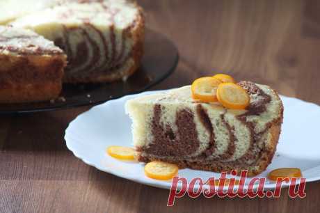 Пирог Зебра классический - Вкусные идеи Классический пирог Зебра – отличное яркое лакомство, которое может украсить любой праздник или чаепитие. Этот простой, но очень вкусный пирог любят и