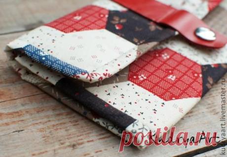 Текстильный кошелек - Ярмарка Мастеров - ручная работа, handmade
