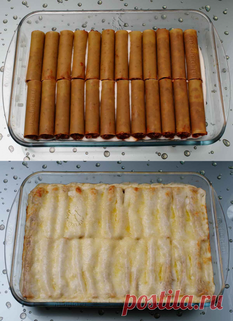 Каннеллони с фаршем - рецепт с пошаговыми фото | ne-dieta