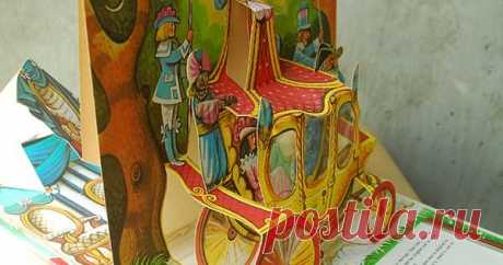 The Find: An very rare vintage find-- A pop-up edition of the childrens story, 'Puss In Boots,' illustrated and engineered by Vojtěch Kubašta in 1972, and published in 1978 by ARTIA, Prague…