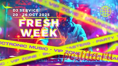 NEW - Fresh Week DJ Service 20 - 26 October 2025 | DJ | SoundMasters | Service