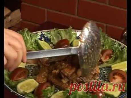 бараньи ребрышки с луком