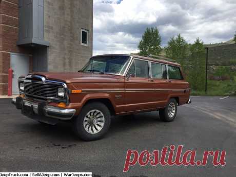 Джип Грузовики для продажи и Jeep запчасти для грузовиков - 1982 джип wagoneer с Брогам издание