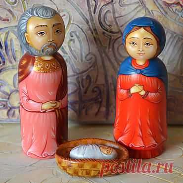 Рождественские ясли — купить на Ярмарке Мастеров с доставкой