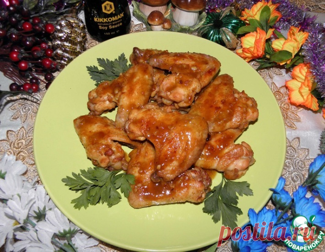 Куриные крылья в апельсиновом маринаде – кулинарный рецепт