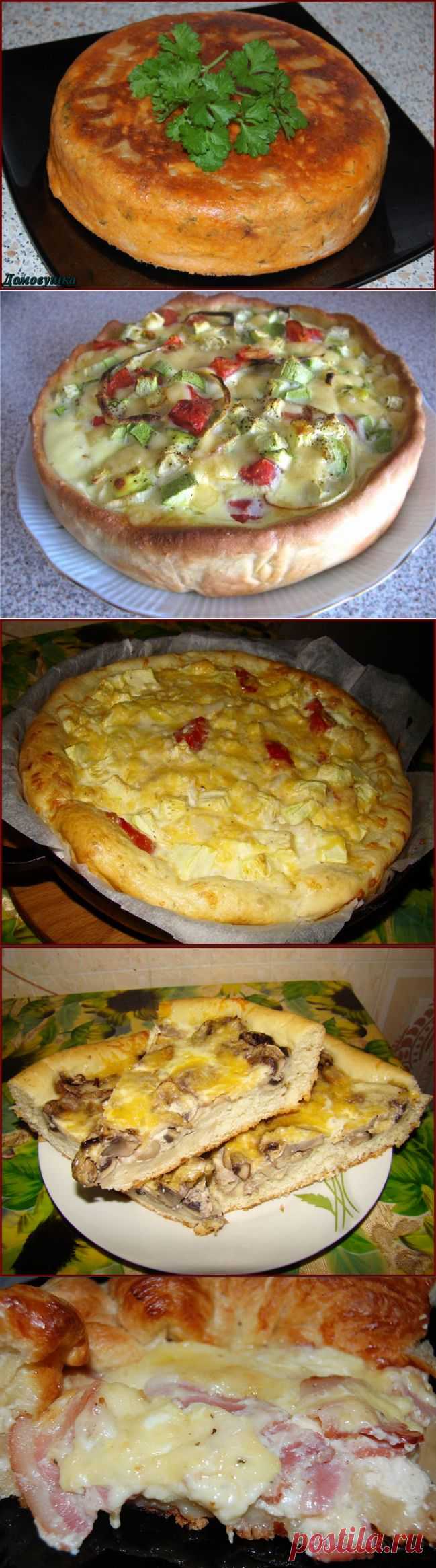 Любителям выпечки посвящается: более двух десятков вкуснейших пирогов с несладкой начинкой