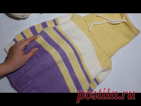 ДЕТСКИЙ ХУДИ СПИЦАМИ НА РОСТ 92-98. Экспресс МК . Вязание. Рынашко