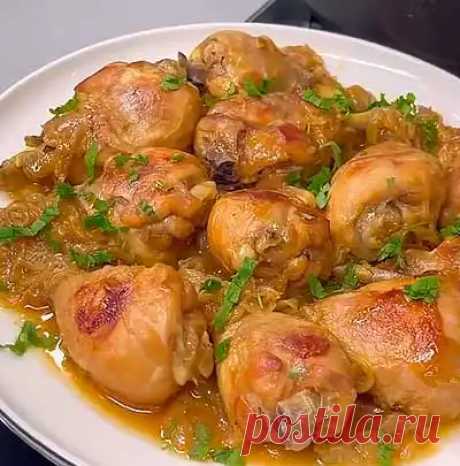 Рецепт куриных голеней в соусе