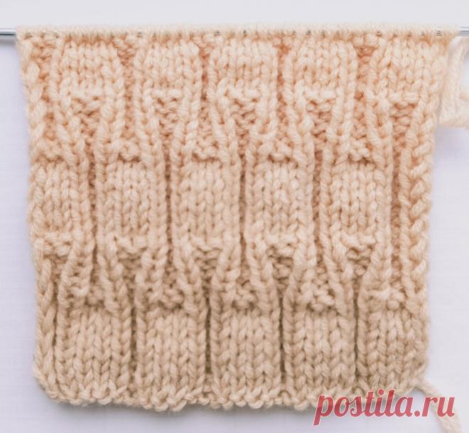 ВЯЗАНИЕ. Красивые и очень простые геометрические узоры спицами. | Ручная работа, сделано с любовью | Яндекс Дзен