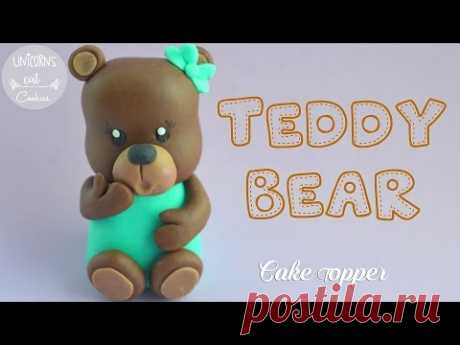 Cake Design per Tutti: Teddy Bear - Orsetto in pasta di zucchero #3 🐾🍰 Facile e Veloce