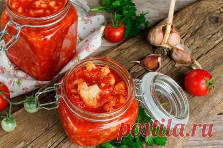ЦВЕТНАЯ КАПУСТА В ТОМАТЕ НА ЗИМУ — Фактор Вкуса