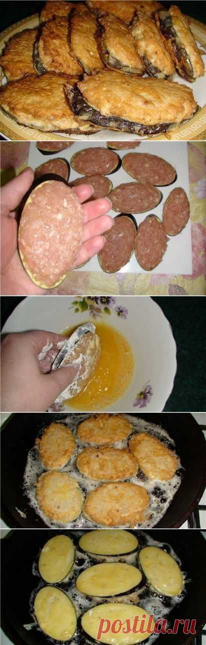 Жареные баклажаны "под мясом". Просто и вкусно! Оригинальный рецепт "Синьор баклажан". | Готовим вместе