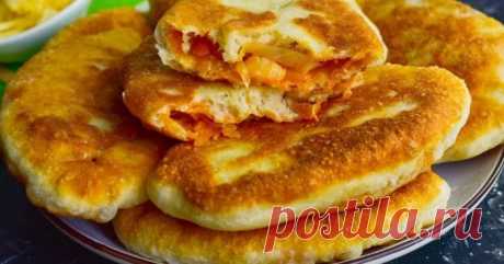 Жареные пирожки с капустой на кефире