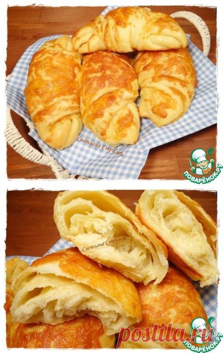 Сырные круассаны.