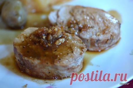 Свинина с глазурью из лайма | Foodbook.su Быстрый и вкусный рецепт для филе свинины.