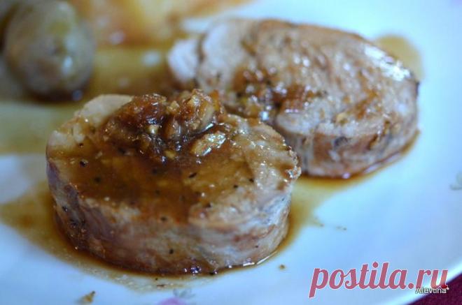 Свинина с глазурью из лайма | Foodbook.su Быстрый и вкусный рецепт для филе свинины.