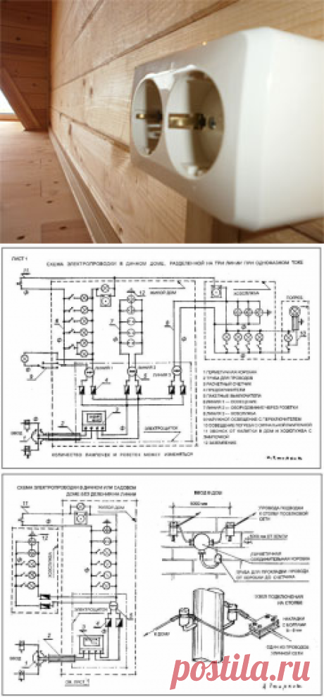 Электричество в дачном доме