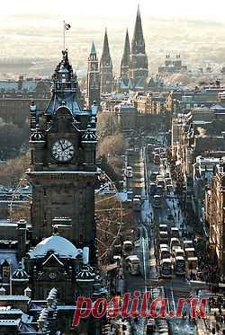 Edinburgh, Scotland, UK  |  Найдено на сайте crossingislandcool.tumblr.com.