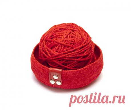 Мастер-класс Корзинка из шнура