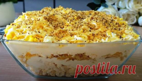 По вкусу не уступает ресторанным закускам. Праздничный салат «Мадонна» - week-menu.ru - Медиаплатформа МирТесен Салат “Мадонна” – это легкое, освежающее и одновременно сытное блюдо, которое сочетает в себе нежность куриного мяса и сочность цитрусовых. Такой салат подходит как для повседневного рациона, так и для праздничного стола. Апельсин придает блюду приятную кисло-сладкую нотку, а дополнения в виде - 10 марта - 43031841955 - Медиаплатформа МирТесен