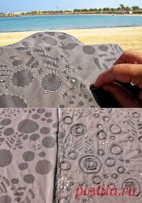 machwerk: Alabama Chanin: Ein Kleid entsteht