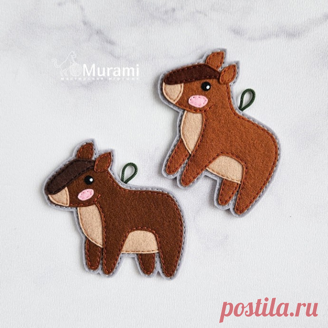 ​Капибара из фетра Капибара из фетраВыкройка от Murami.