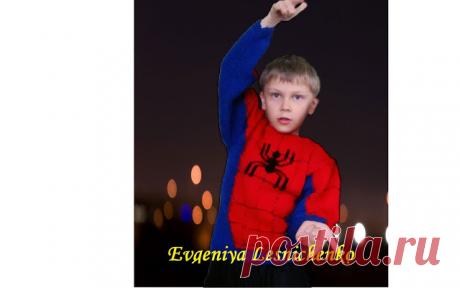 Делоручечка: Свитер &quot;Человек-паук&quot;