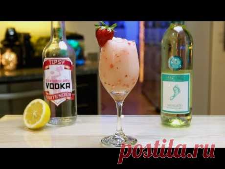 Strawberry Wine Slush
