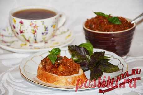 Самая вкусная баклажанная икра (на зиму)