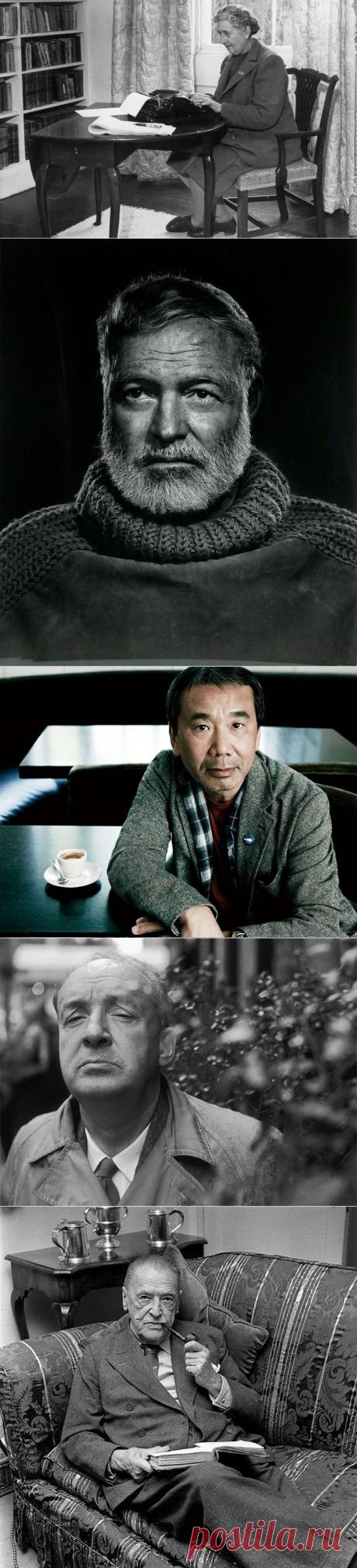 ФотоТелеграф » Как известные писатели заставляли себя работать?