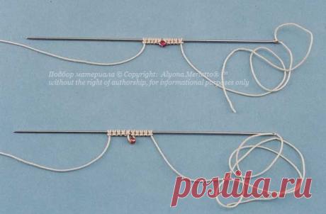 Фриволите - узелковое искусство ... первые навыки