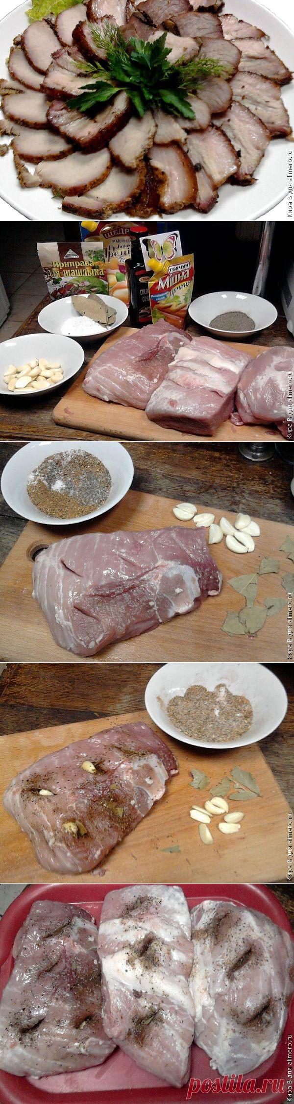 Домашняя буженина.