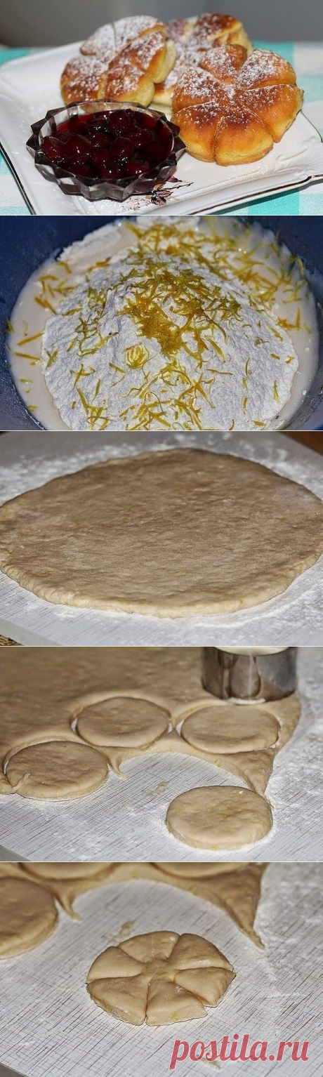 Пышки на кефире.