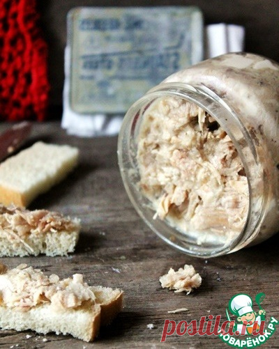 Рийет из курицы