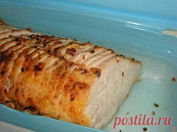 Запеченное мясо с корицей и приправами - объедение