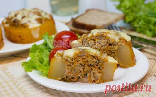 Колечки из кабачков с фаршем, рецепт с пошаговыми фото | Все Блюда