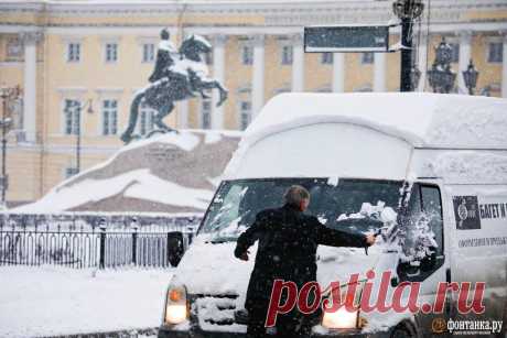 Фото и видео метели в Петербурге - 16 декабря 2024 - ФОНТАНКА.ру