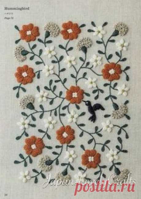 Hand Embroidery Botanical Patterns, Embroidered Flower, Plant, Leaf, Bird Design, Easy Stitch Tutorial, embroider gifts, Handmade Home Decor #embroidery #embroideryart #embroiderydesigns #stitch #stitching #pattern #tutorial #handembroidery #etsy #etsyfinds #japanlovelycrafts #botanical #flower #floral #leaves #garden