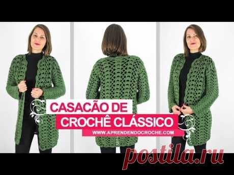 Crocheted coat