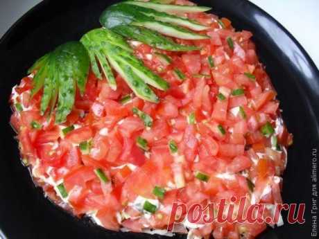 Салат &quot;Клубничка&quot; | Готовим вместе