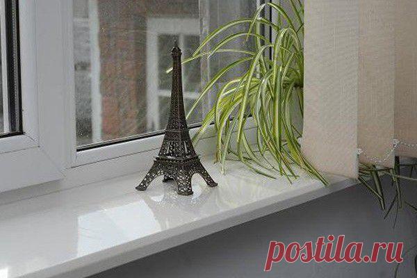 Чем отмыть пластиковый подоконник от пятен и загрязнений