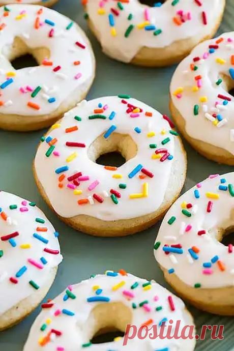 Рецепт запеченных пончиков