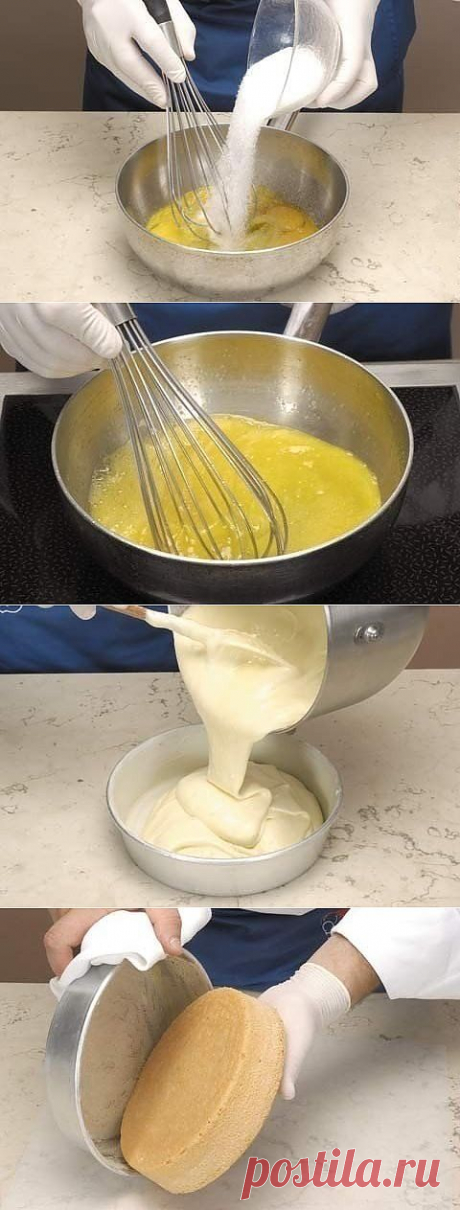 Как приготовить бисквит (основные рецепты) - рецепт и способ приготовления, ингридиенты | sloosh