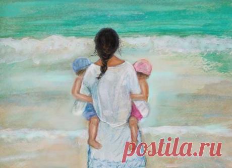 Маленькие дети — руки болят, большие дети — сердце.