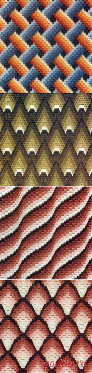 Флорентийская вышивка схемы. Коллекция вышивки барджелло |