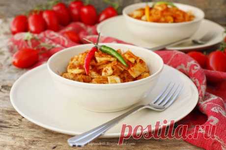 Вариации с кальмарами и овощами. - Lapundrik