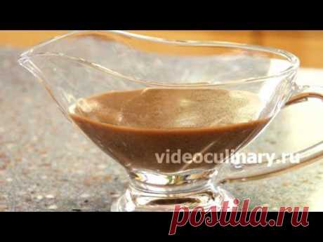 Рецепт - Соус Винегрет с медом и горчицей от https://videoculinary.ru