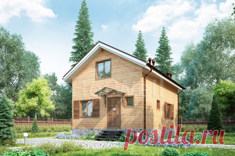 Дом из СИП панелей «Домнино» 102 кв. м. от Hotwell