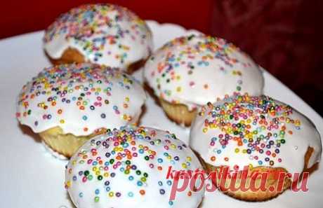 Вкусные пасхальные кексы вместо куличей – простой рецепт с пошаговыми фото